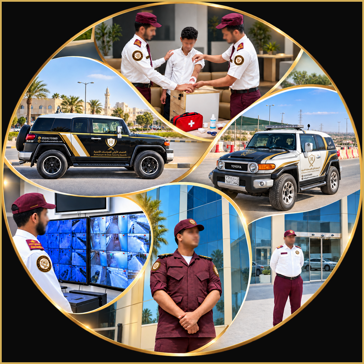 الأمن يبدأ بالثقة.